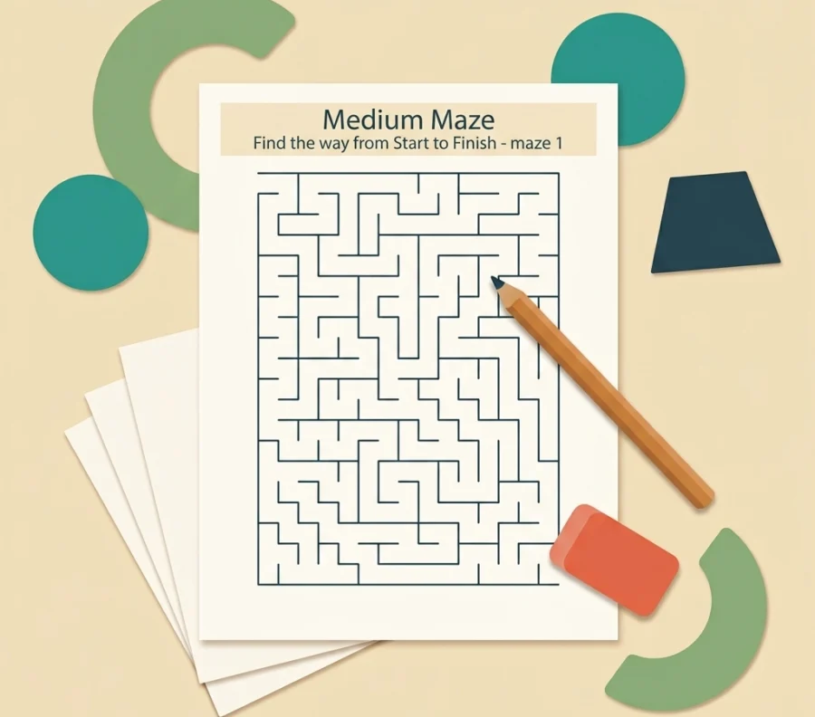 20 Free Easy Maze Printables — free printable PDFs