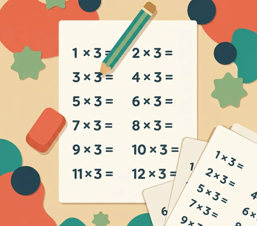 20 Free Times Table Worksheets — free printable PDFs