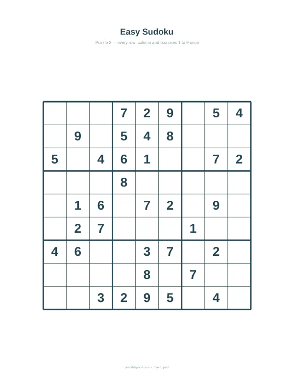 A 9x9 grid Sudoku puzzle with numbers already filled in, ready to be solved.